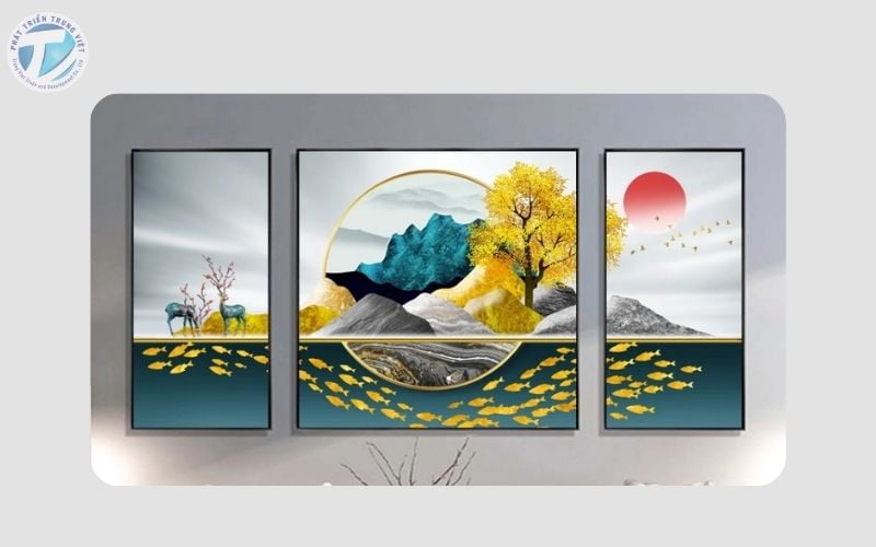 In tranh canvas ngày càng được ưa chuộng